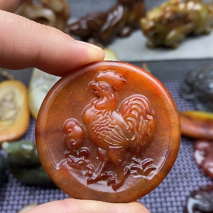 未镶嵌蛇纹石玉颈饰