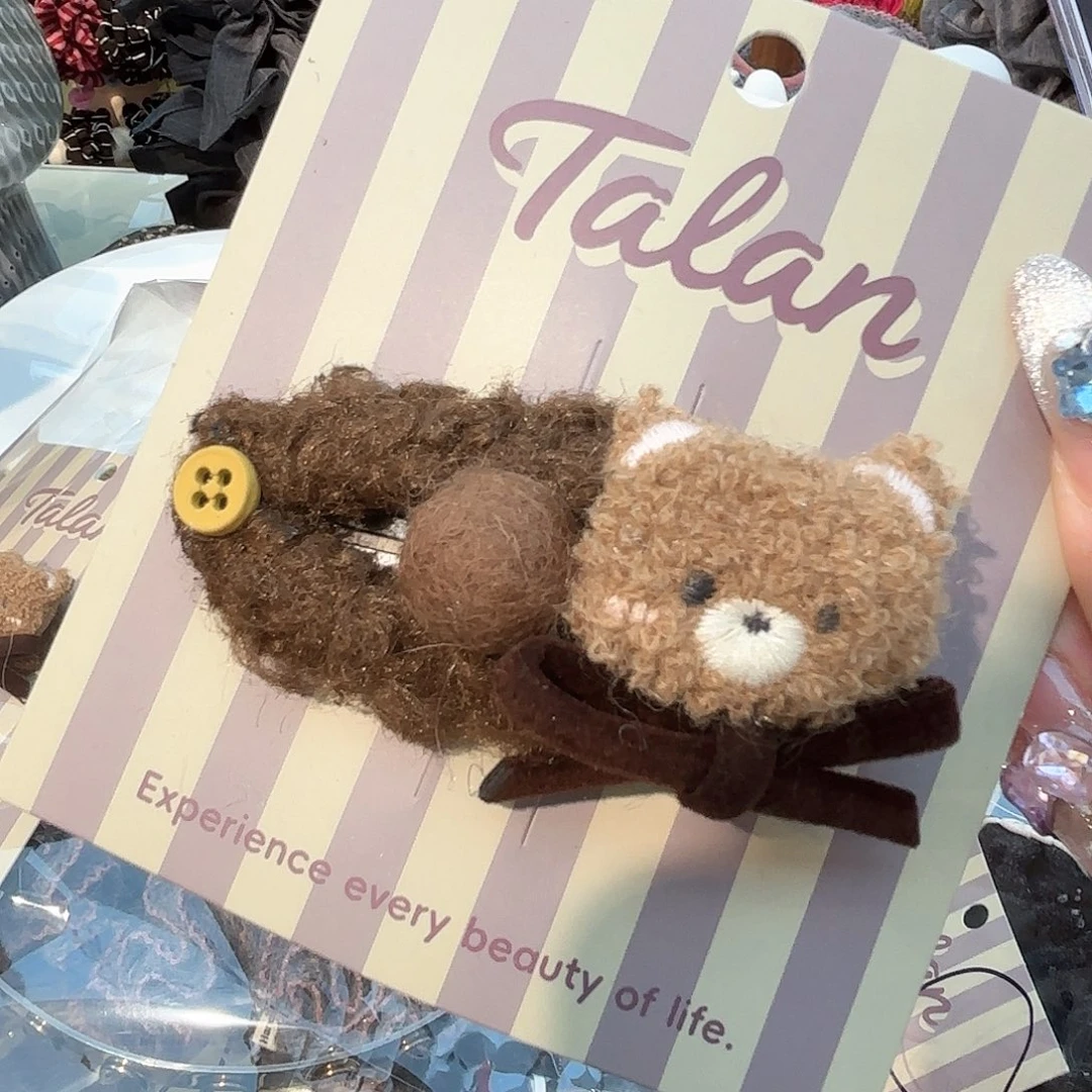 皮质铁合金发饰发夹