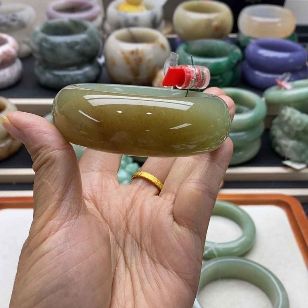 未镶嵌手镯石英岩玉ℋ****
