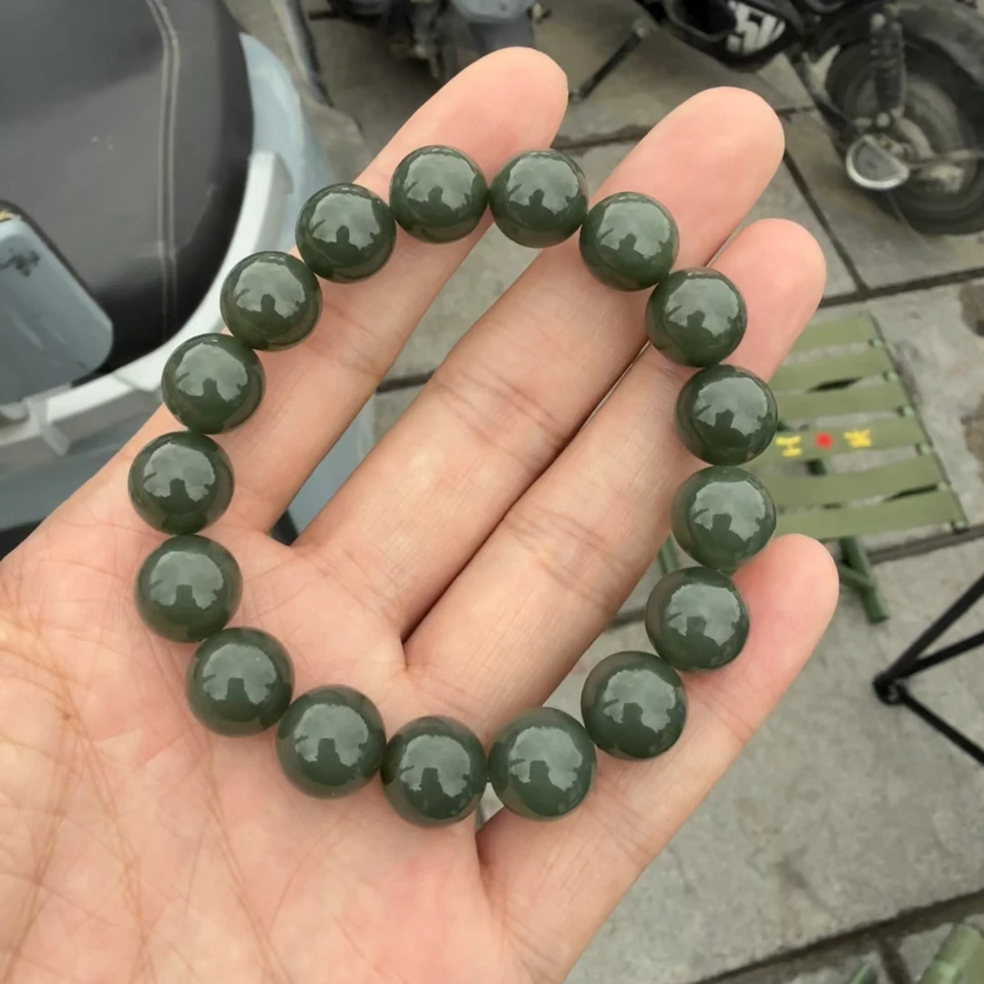 和田玉手串未镶嵌