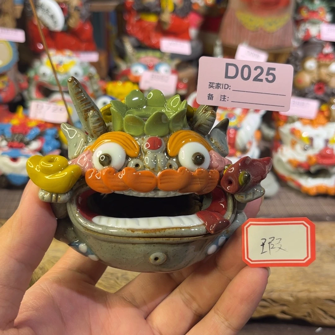 泥塑纯手工茶宠摆件