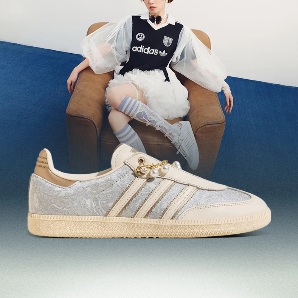 adidas阿迪达斯中性SAMBA OG WORI-CLASSIC双旦礼休闲鞋JQ2616