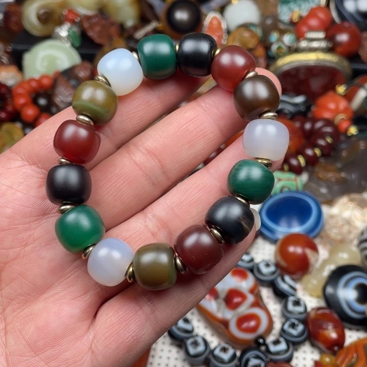 玛瑙/玉髓未镶嵌颈饰