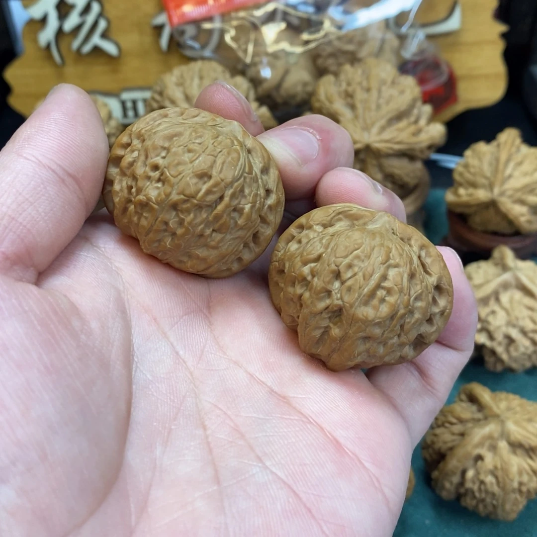 文玩核桃把件乾隆磨35全品