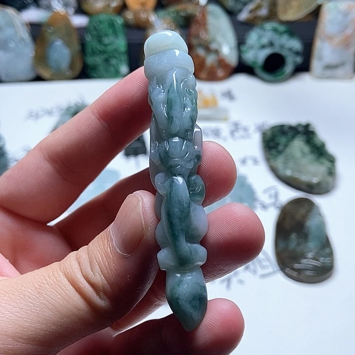 翡翠未镶嵌颈饰翡翠a货