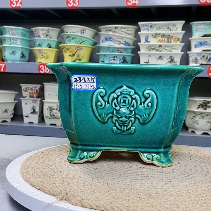 紫砂花瓶紫砂花盆