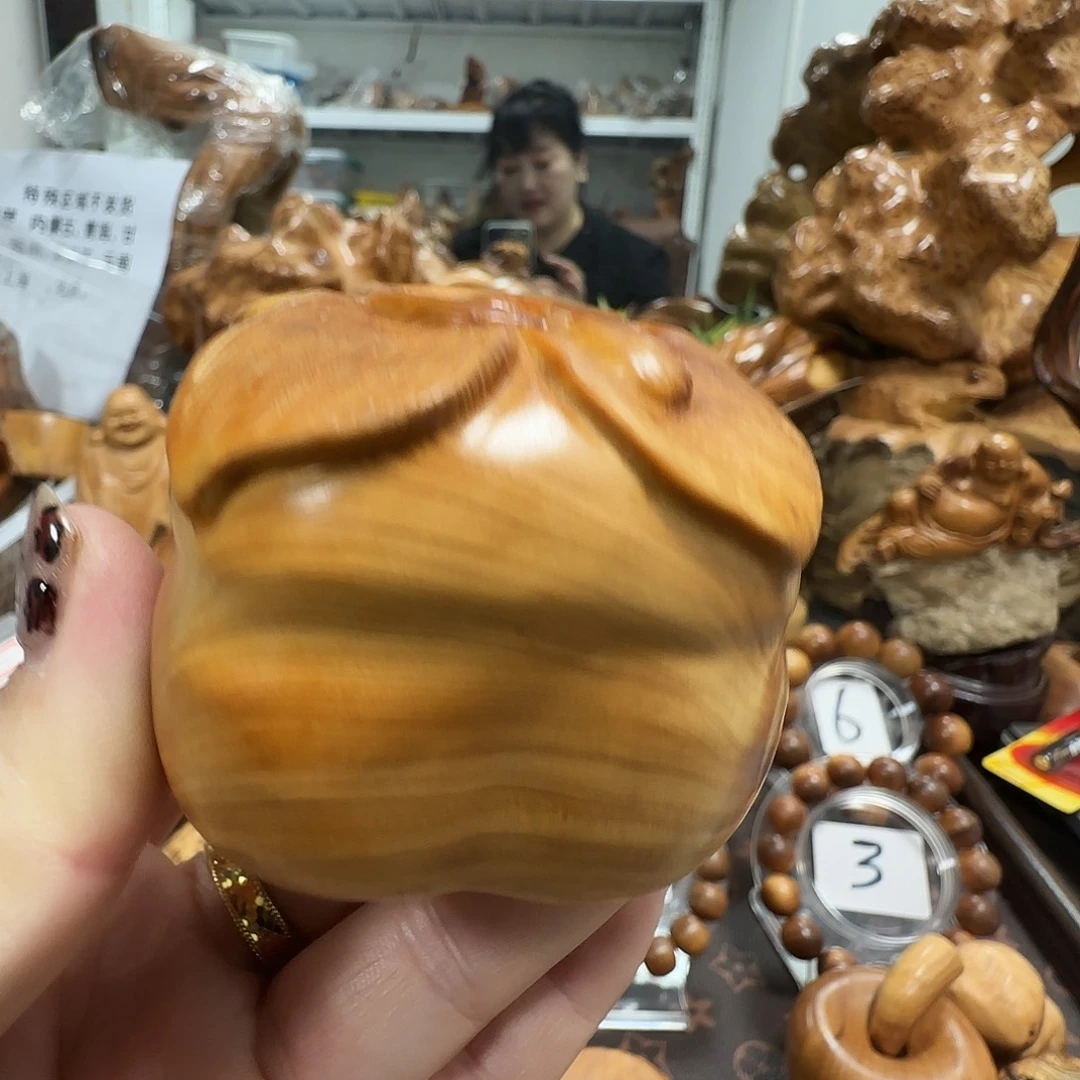 柏木（崖柏）柿事如意