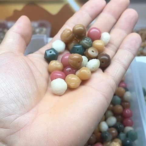 白玉菩提吊坠菩提雕刻混20