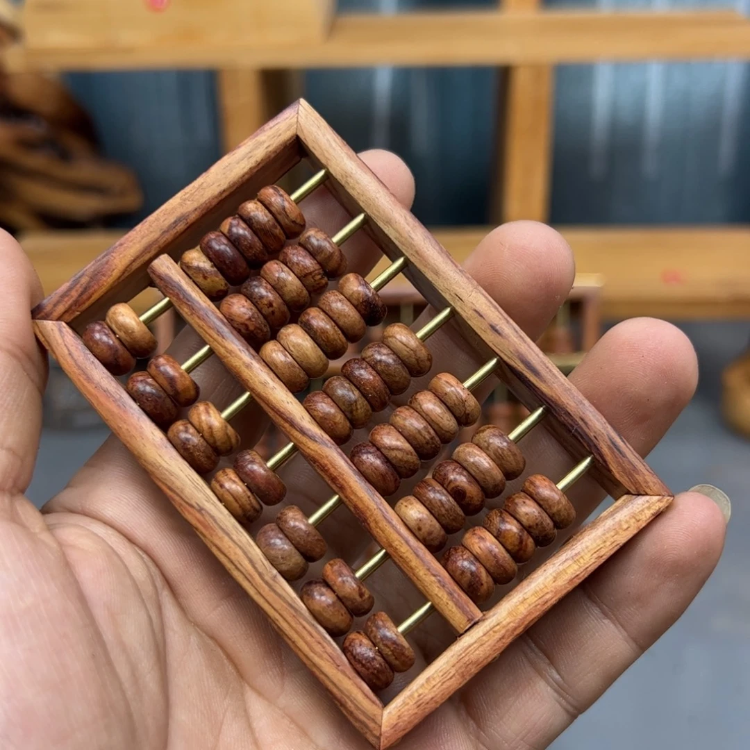 *****木海南黄花梨算盘新料