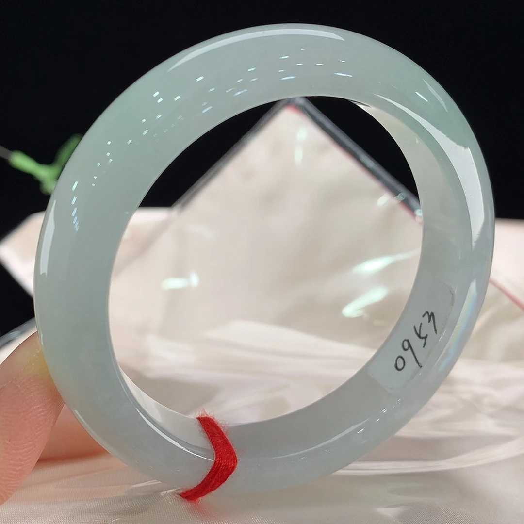 翡翠未镶嵌手镯0953