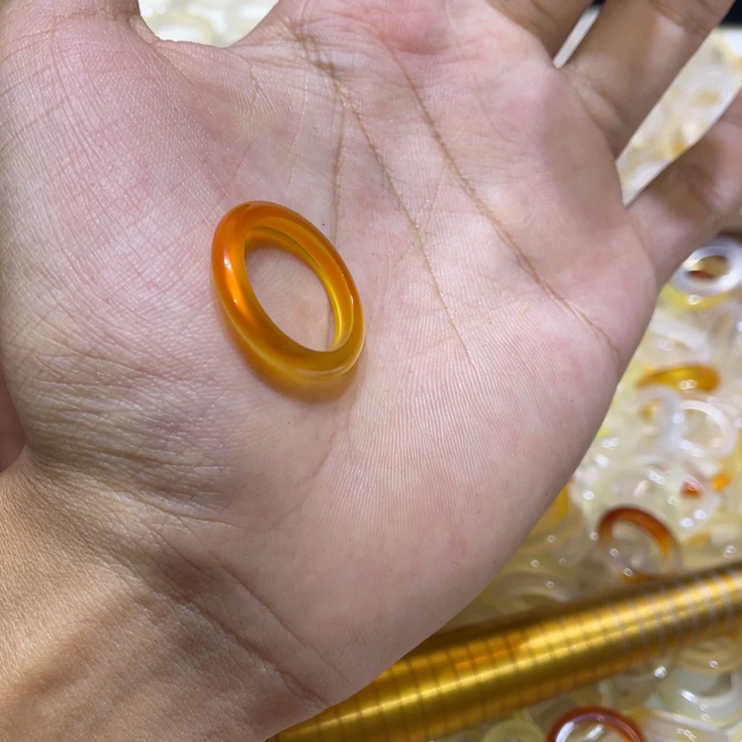 玛瑙/玉髓未镶嵌戒指89号港19