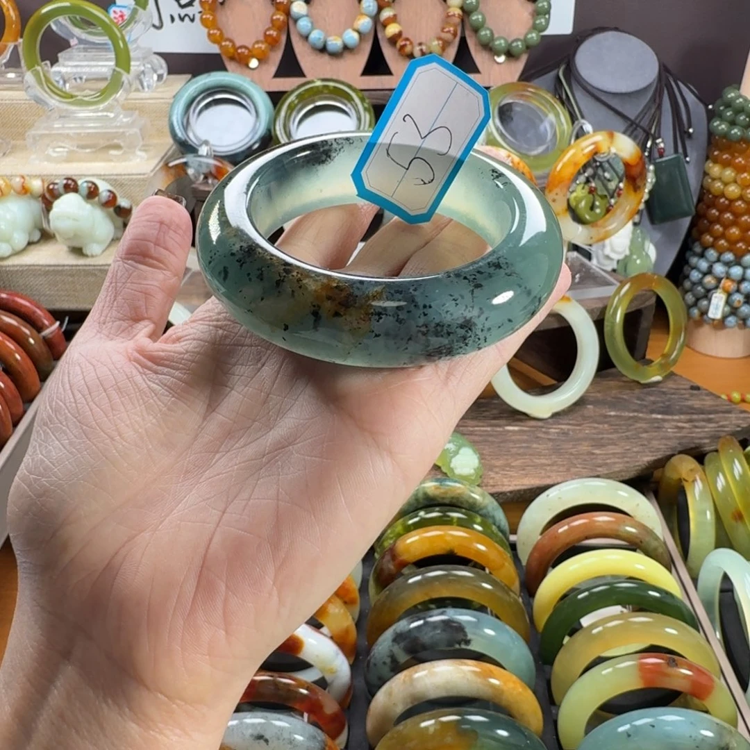 蛇纹石玉合金手镯