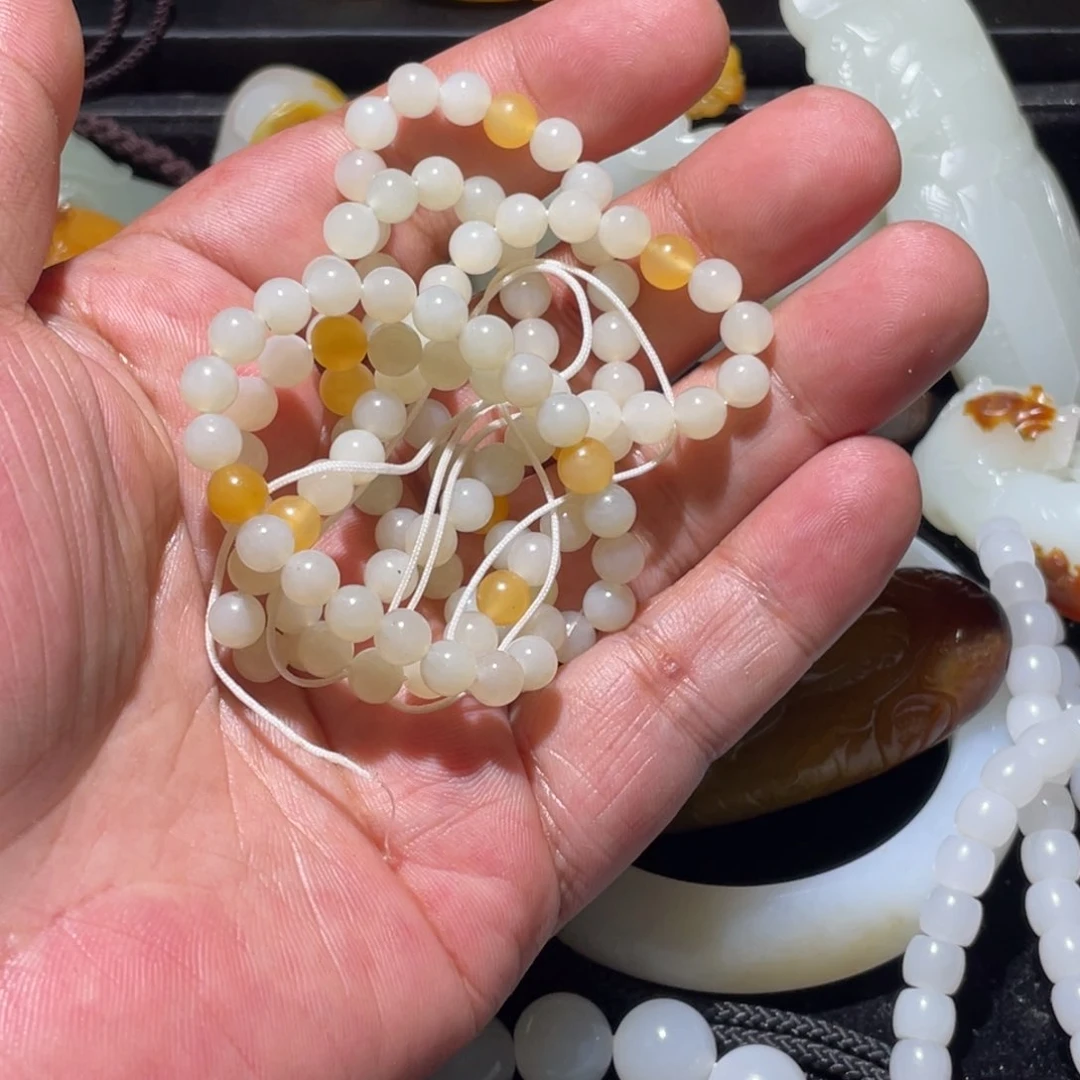 未镶嵌手链和田玉A***物