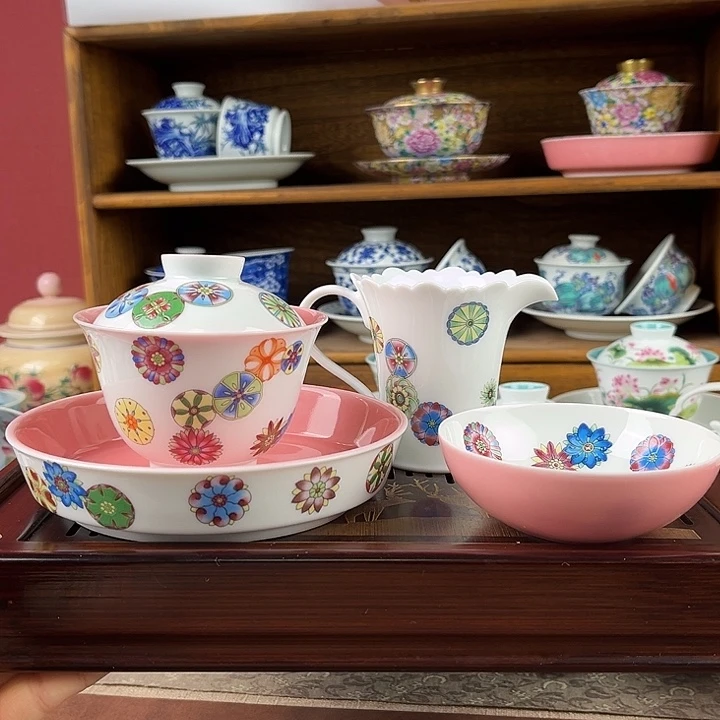 微瑕盖碗单杯单只价格