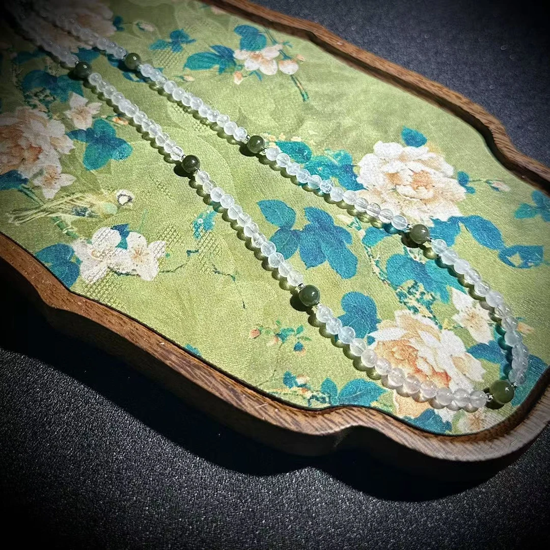 S4972 貝勒爺 白水晶设计项链【多样性发其一】