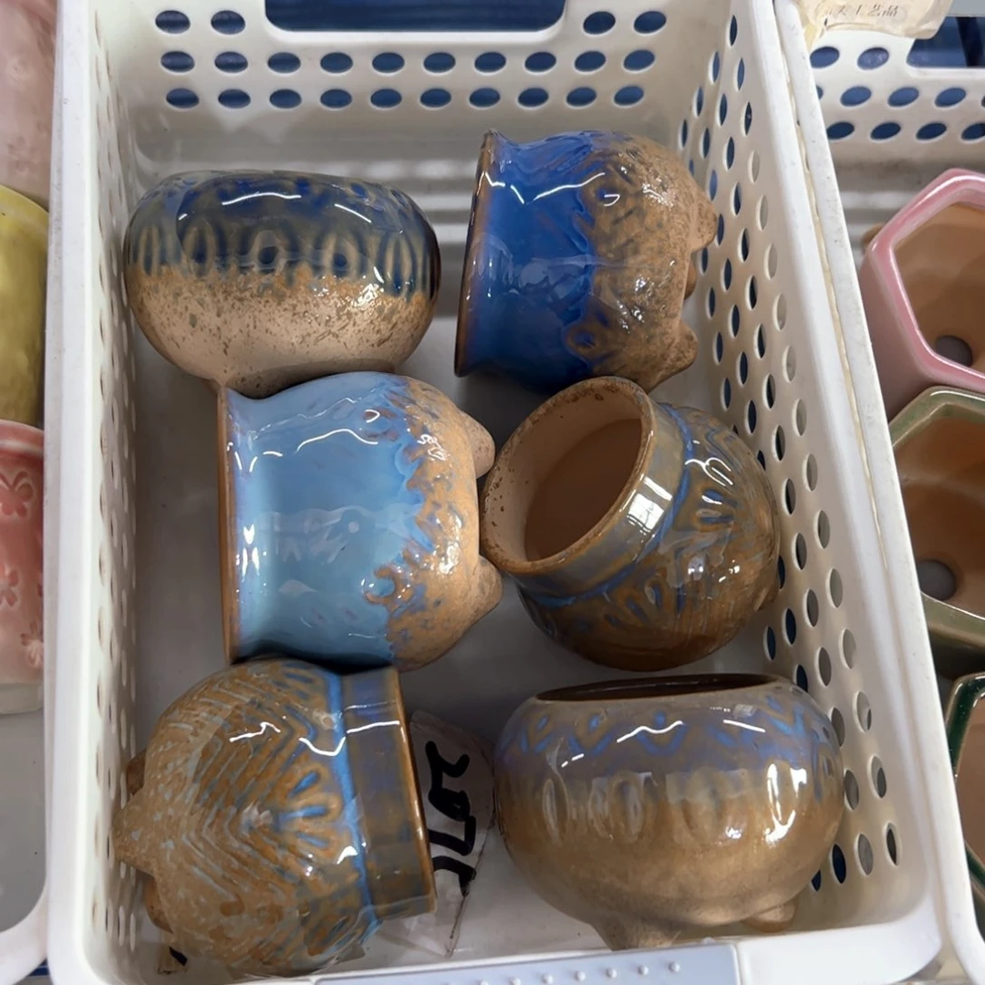 陶瓷多肉小花盆@@2075