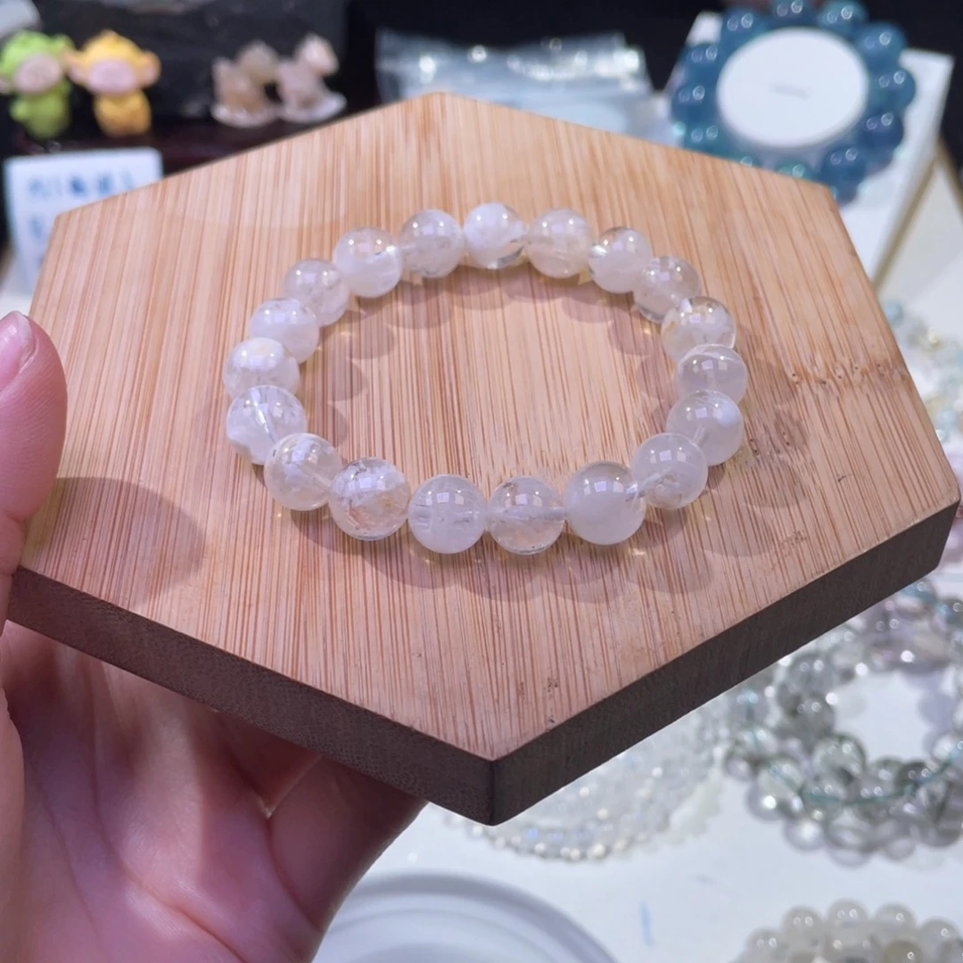 未镶嵌手链水晶厚雪景雪花幽灵10+