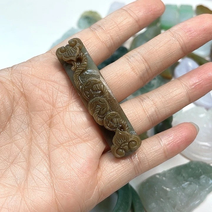 定制翡翠未镶嵌品****禅翡翠