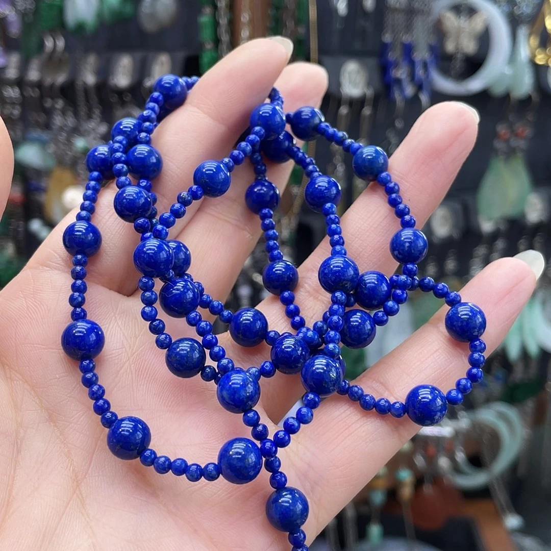 …***｝青金石银S925镶嵌颈饰257yujjjj