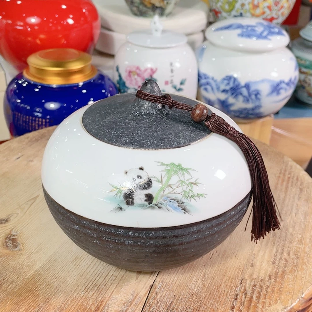 【闪购商品】罐陶瓷茶叶罐密封罐