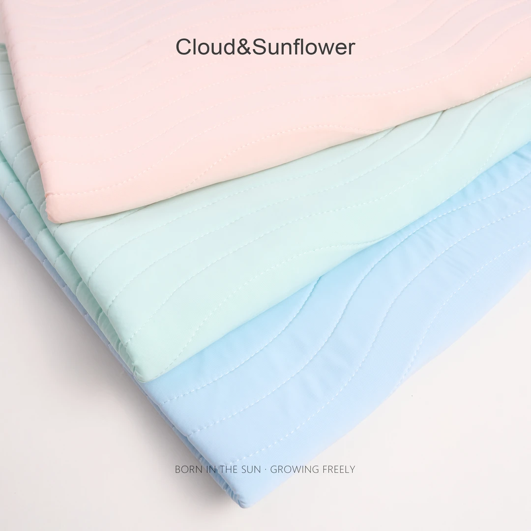 儿童夏季纯色条纹夏凉席（70*120）