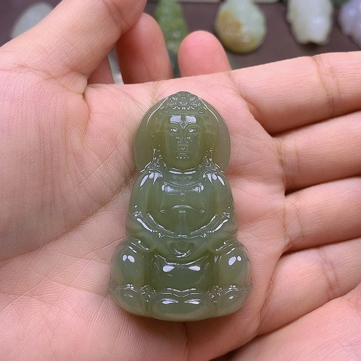 红***哥和田玉未镶嵌颈饰