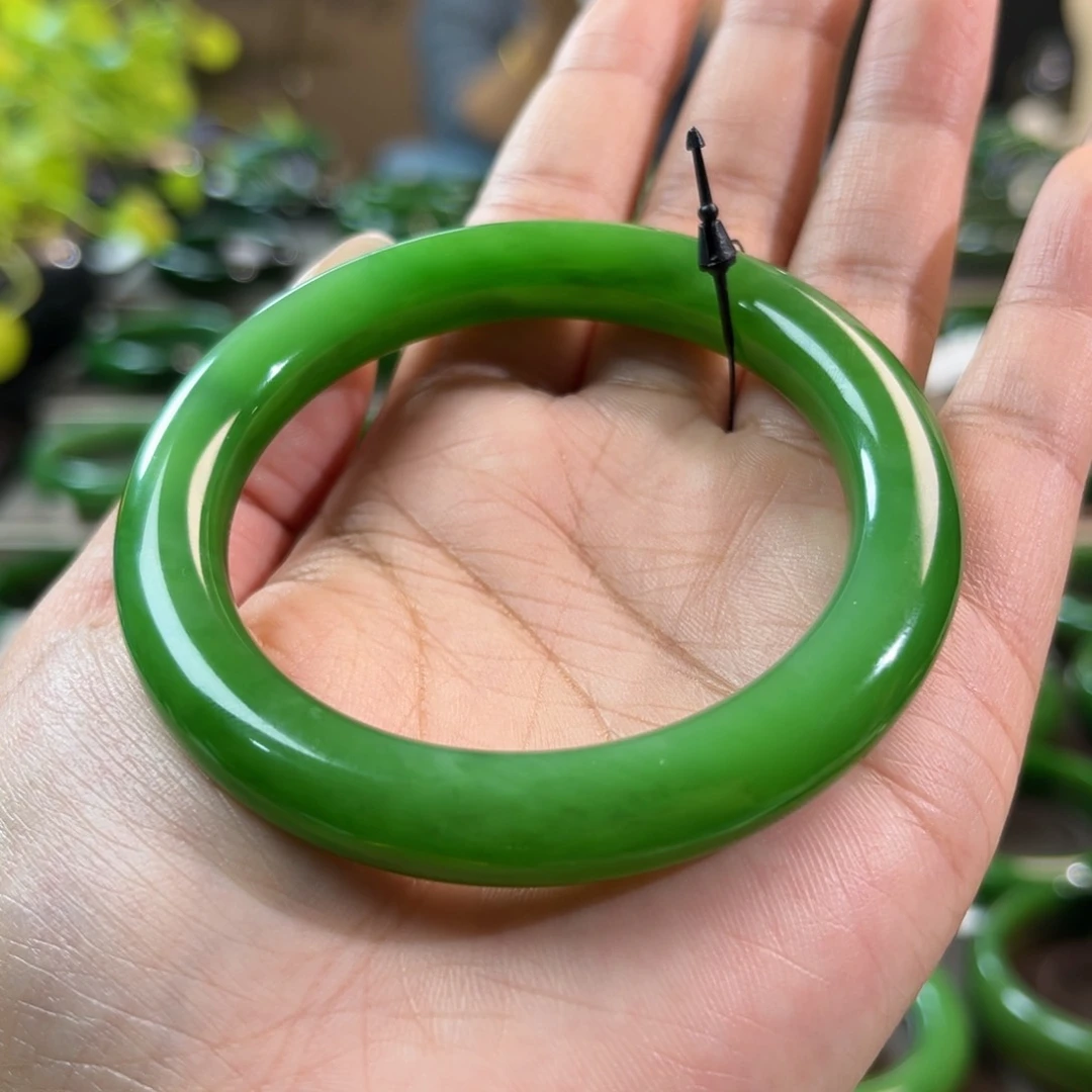 未镶嵌手镯和田玉（碧玉）5455