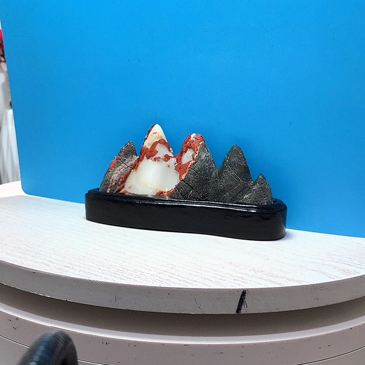 灵璧石白灵石摆件