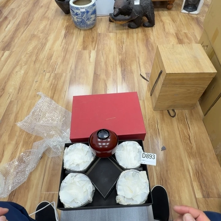 瓷片工艺品摆件瓷器摆件正能量