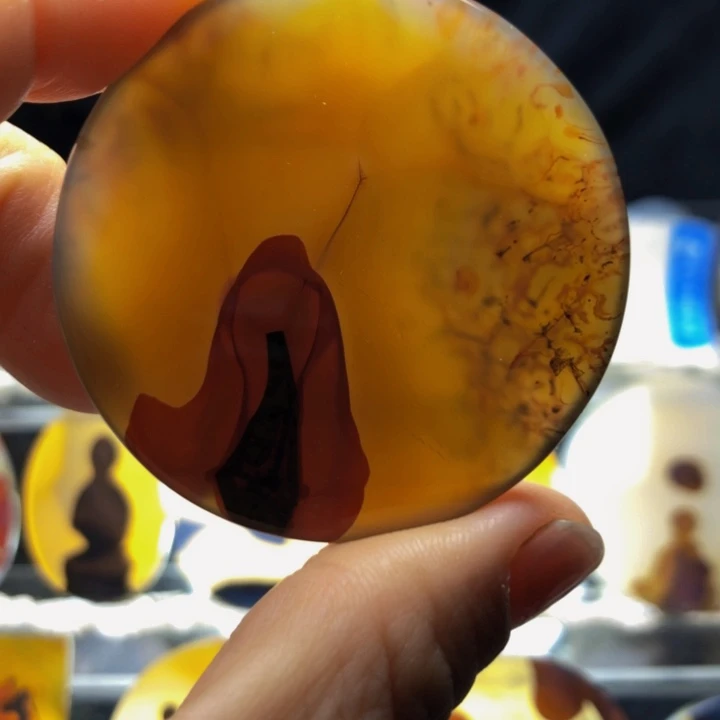 合金玛瑙/玉髓珠宝奇石89