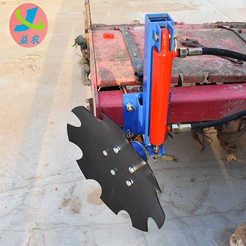 旋耕机加装液压调节圆盘起垄犁扶背犁打埂器液压扶梗器起垄器耙片