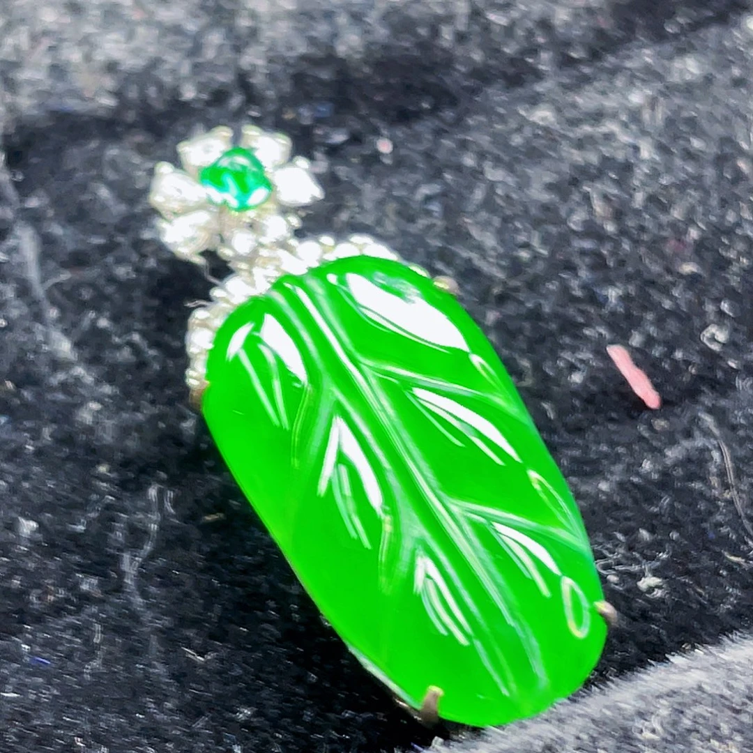 颈饰未镶嵌翡翠377