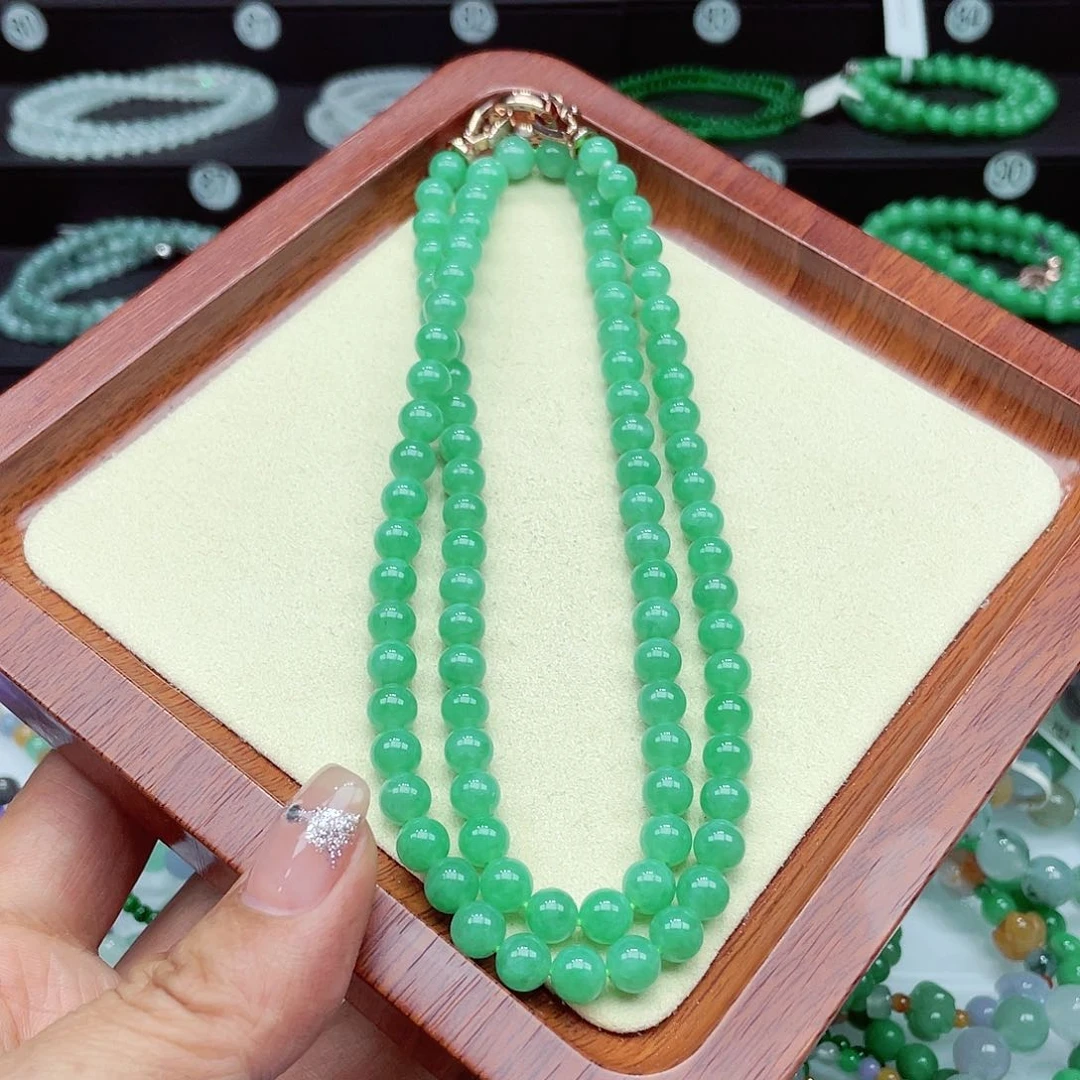 翡翠手链未镶嵌翡翠