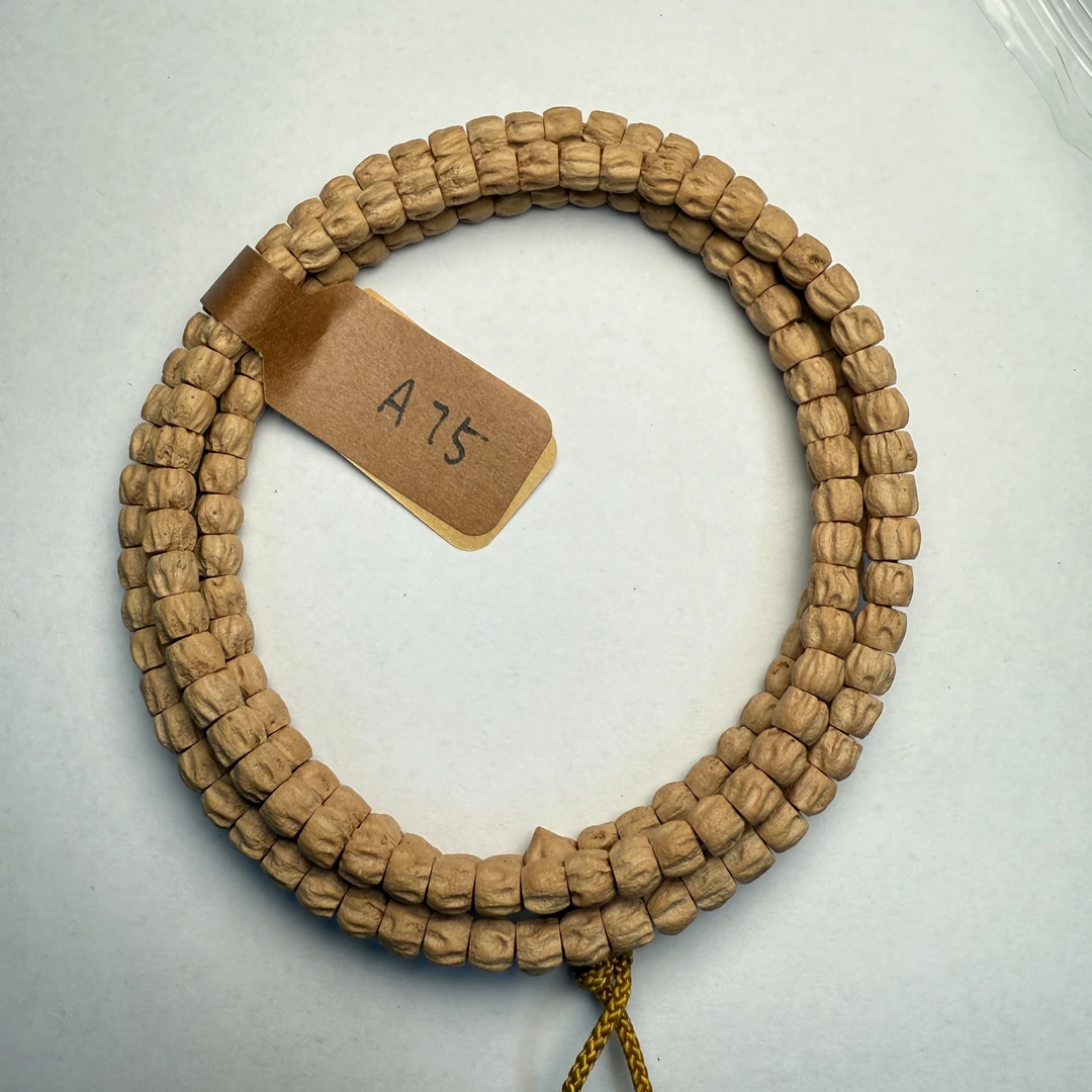 【青黛】天然文玩柏香籽长串 （编号A75） 尺寸：5mm+