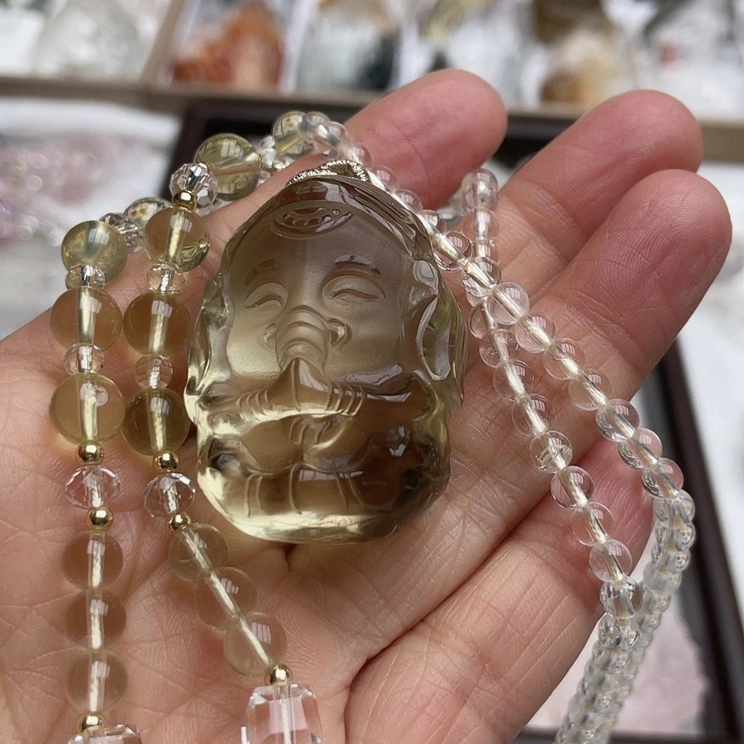 吊坠(不含链)未镶嵌水晶飘*