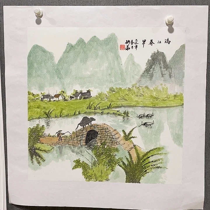 国画手写手绘作品99