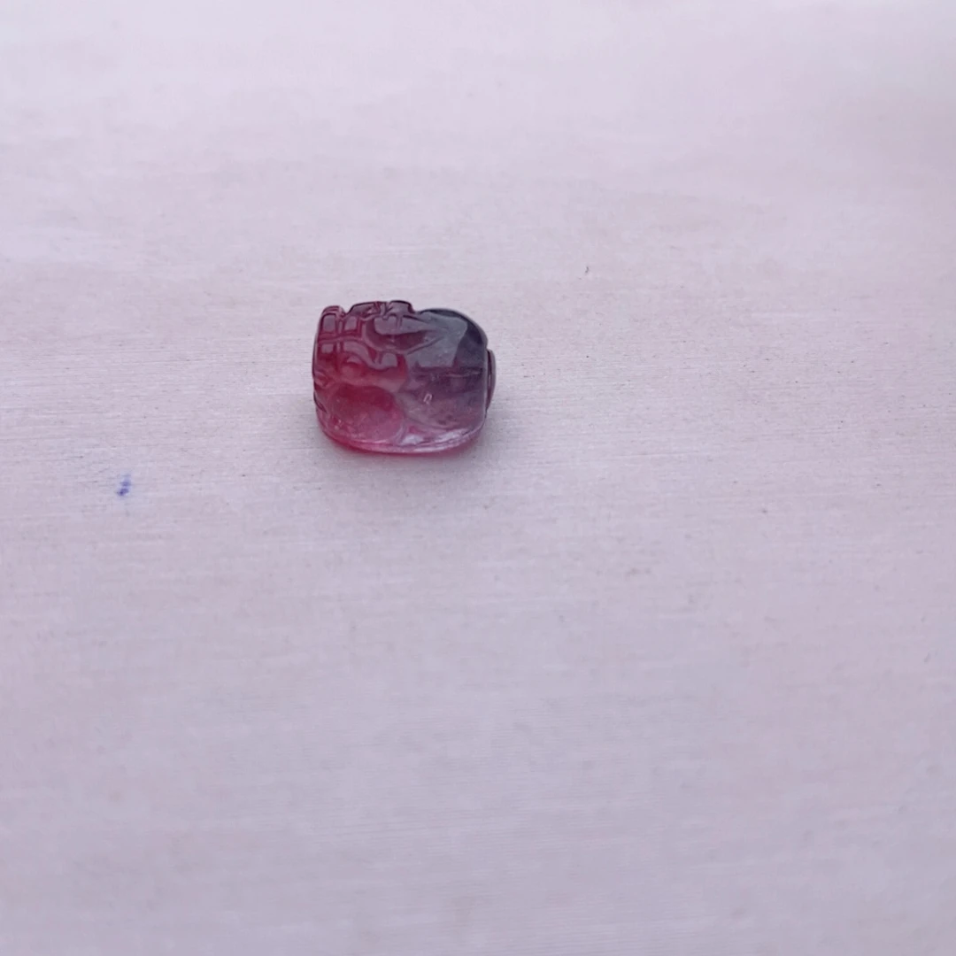 未镶嵌貔貅碧玺碧玺A貔貅