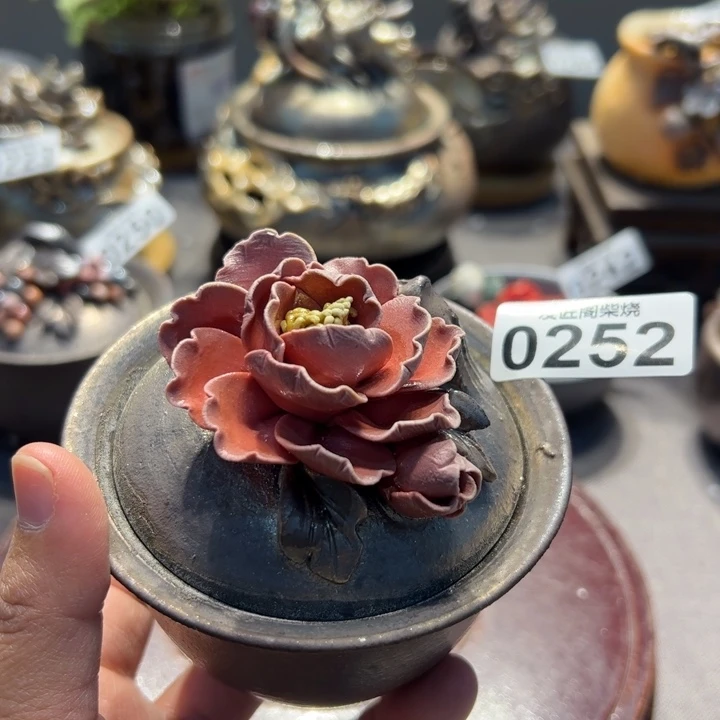 柴烧茶器，纯手工制作