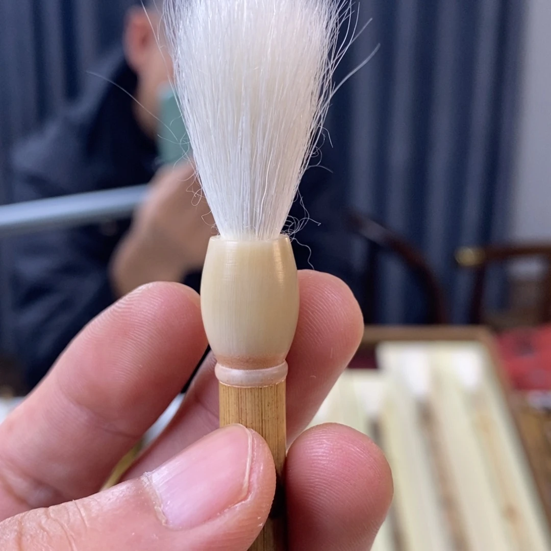 《收藏级》十年老羊毫，3.0出峰，0.7口径，纯细嫩光峰