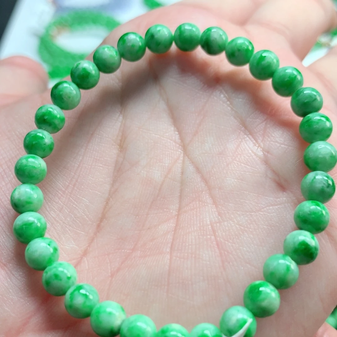 翡翠未镶嵌手链翡翠