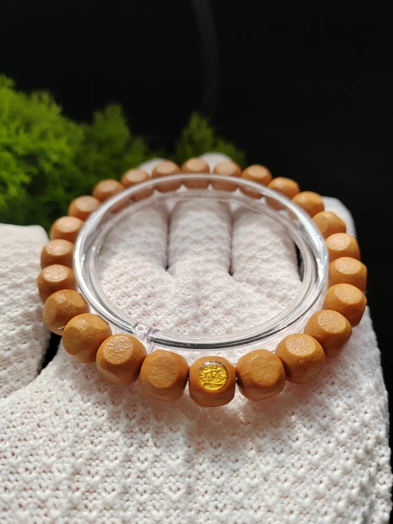 藏海造物  哑光大面六方9   毕业级全品无暇   文玩猴头核桃手串