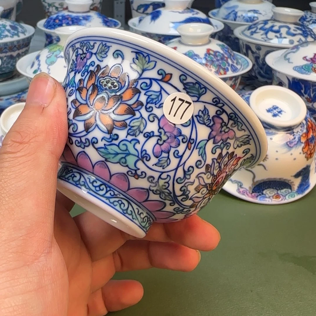 彦祖纯手工手绘茶具177