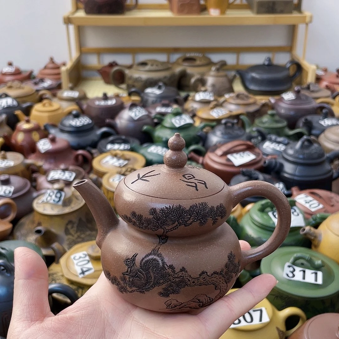 茶壶紫砂紫砂微瑕