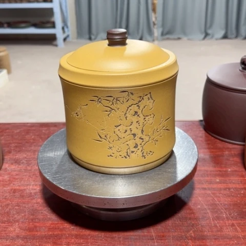 紫砂茶叶罐。。。。。。。。。。