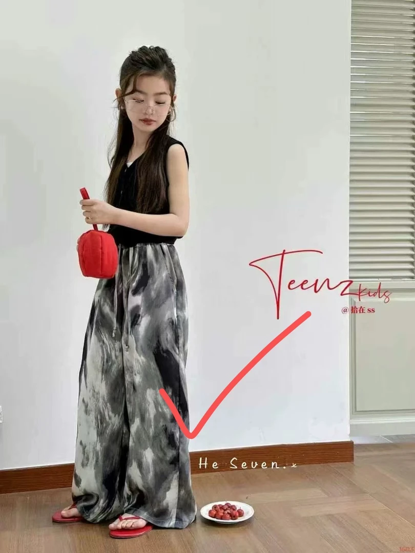 1603童装阔腿休闲裤