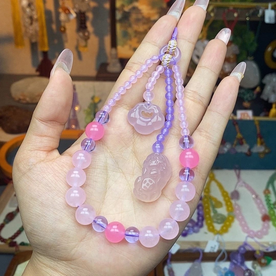 玛瑙/玉髓车挂未镶嵌挂件