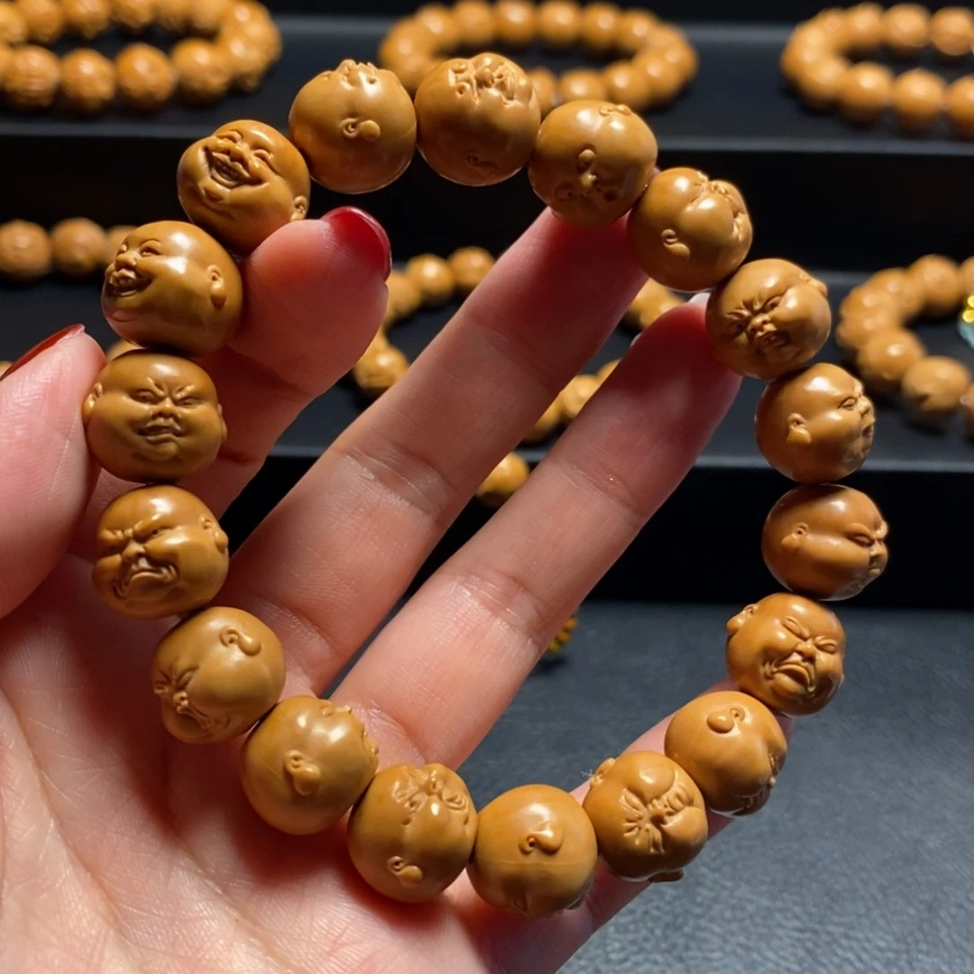 猴头核桃手串熊孩子大百态