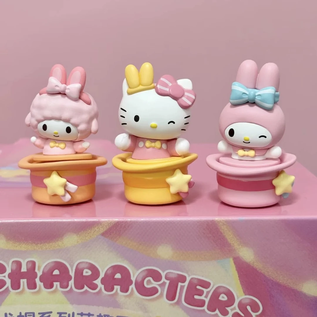 【文代拆】三丽鸥惊奇魔术帽系列萌趣豆萌粒凯蒂猫kt盲盒潮玩