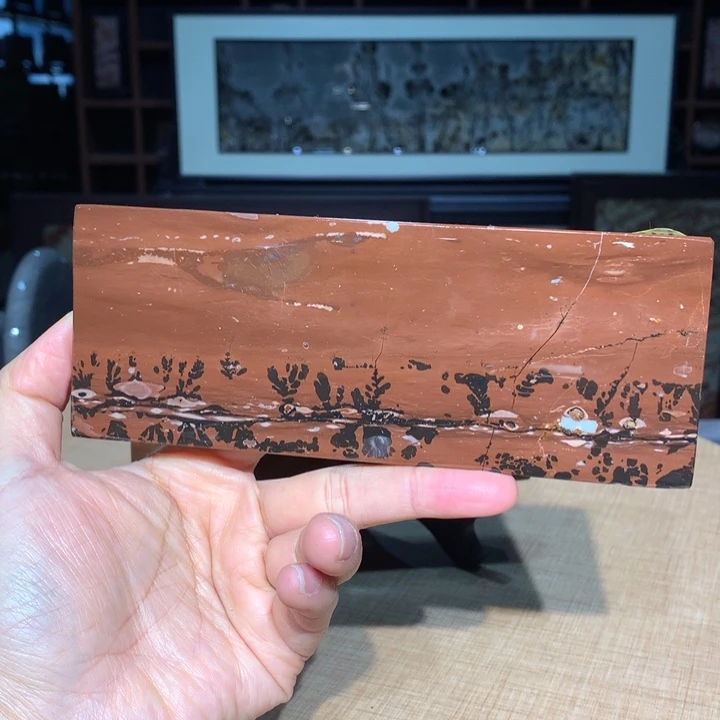 广西国画石摆件，观赏收藏