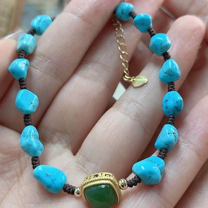 绿松石珠宝奇石未镶嵌